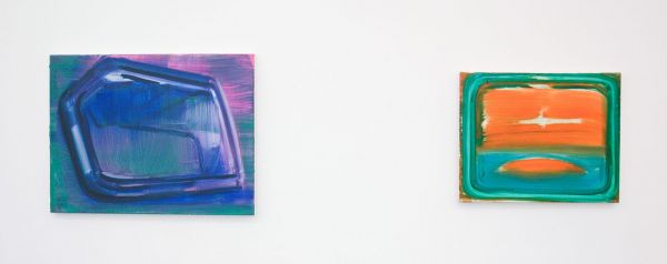 Laurens Stok - Camper Window - 59x65cm & Frame I - 40x50cm Olieverf op canvas