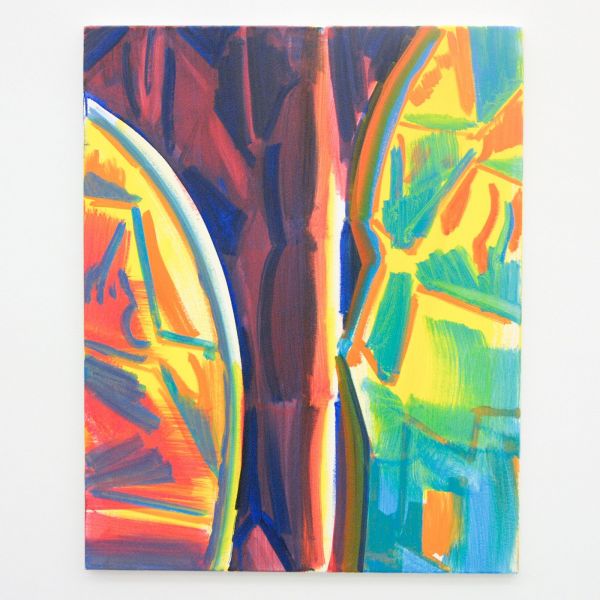 Laurens Stok - Untitled - 100x80cm Olieverf op canvas