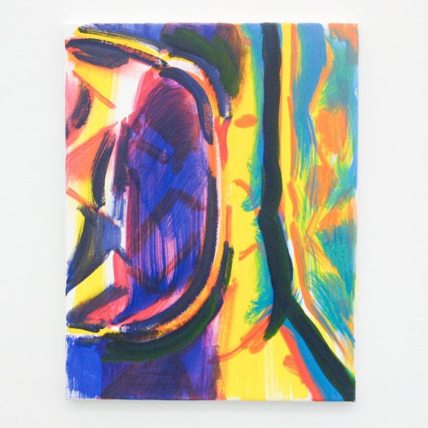 Laurens Stok - Untitled - 65x50cm Olieverf op canvas