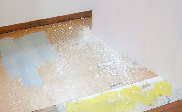 Ton Boelhouwer - Contractions & Ruptures - Olieverf op aluminium en papier (detail)