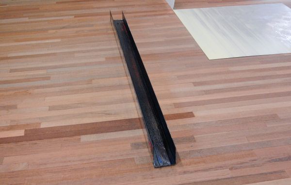 Ton Boelhouwer - Contractions & Ruptures - Olieverf op aluminium en papier (detail)