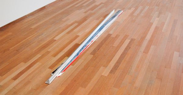 Ton Boelhouwer - Contractions & Ruptures - Olieverf op aluminium en papier (detail)