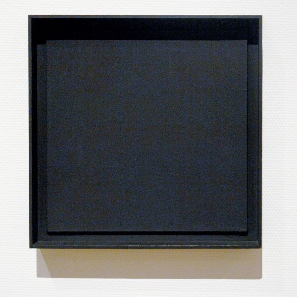 Ad Reinhardt - Abstract Painting - 43x42cm Olieverf op doek, 1960