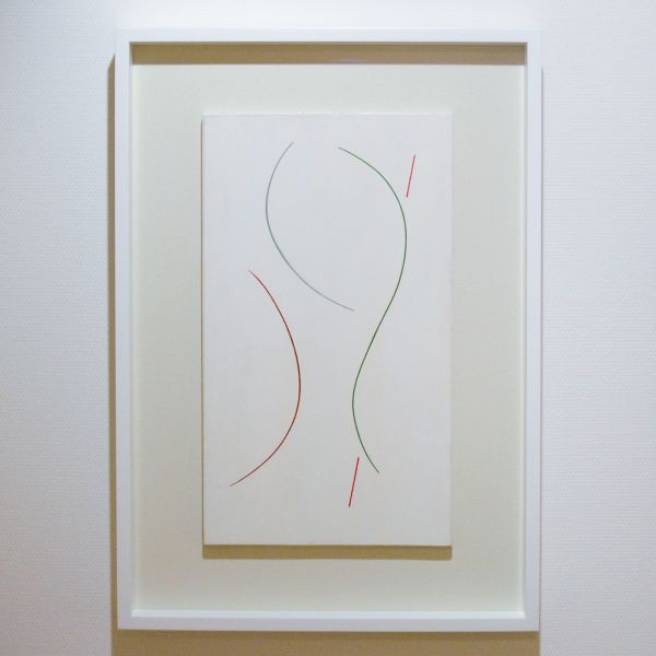 Georges Vantongerloo - Courbes - 60x35cm Olieverf op masoniet, 1939