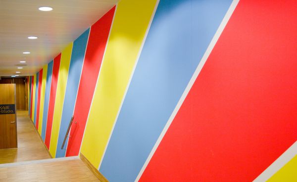 Jan van der Ploeg - Untitled 2017 Wall Painting No, 442 - Wandschildering 2017