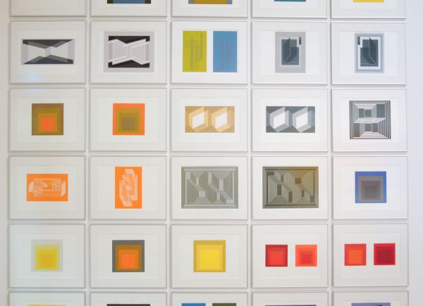 Josef Albers - Formulation, Articulation 1972 - 38x51cm, 40 kleurenzeefdrukken op papier, 1972