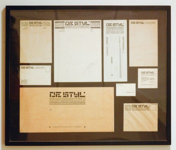 Theo van Doesburg - Typografie voor De Stijl jaargingan 1 (1917) tot en met 3 (1920) - Drukwerk