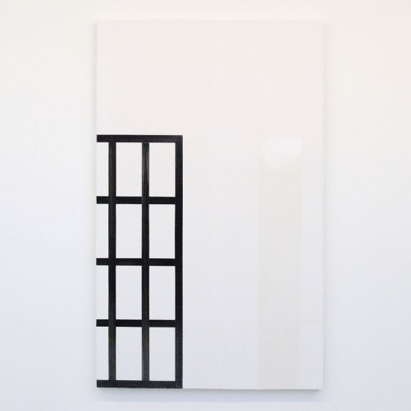 Willy de Sauter - Zonder Titel - 122x75cm Acrylverf en krijt op paneel