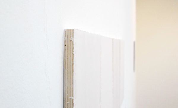 Willy de Sauter - Zonder Titel - 4 maal 35x24cm Krijt op paneel (detail)