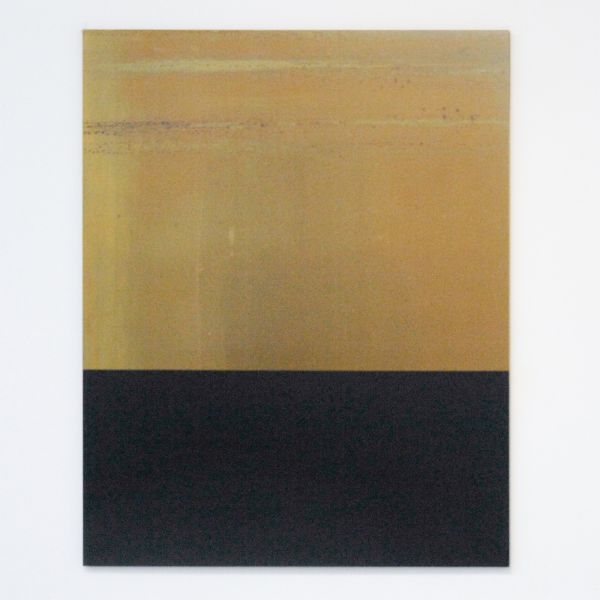 Willy de Sauter - Zonder Titel - 60x48cm Lakverf op messing