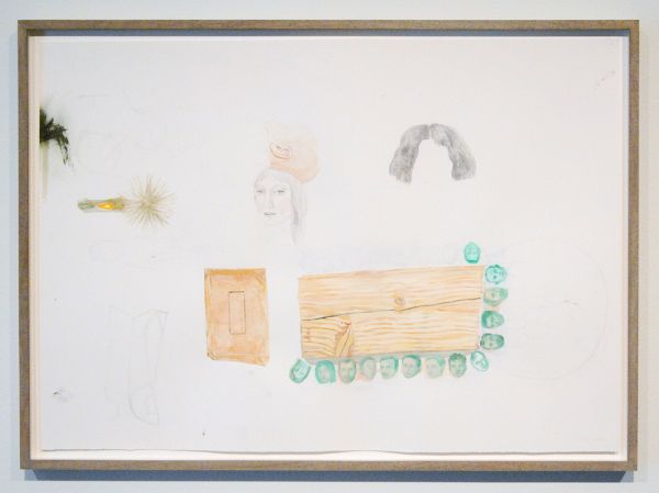 Femmy Otten - One Year in Ten - Potlood, olieverf en aquarel op papier