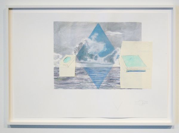 Femmy Otten - Untitled - Aquarel, papier en potlood op papier