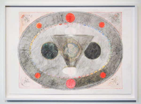 Femmy Otten - Untitled - Potlood, aquarel, epoxy en olieverf op papier