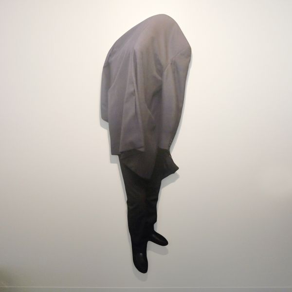 Indre Urbonaite - Untitled 11 (from the series State of Shame) - 210x75cm Vinyl op alu-Dibond