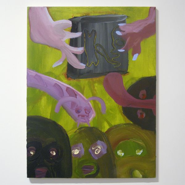 Sam Hersbach - Tijdelijk zonder titel - 80x60cm Acrylverf op canvas