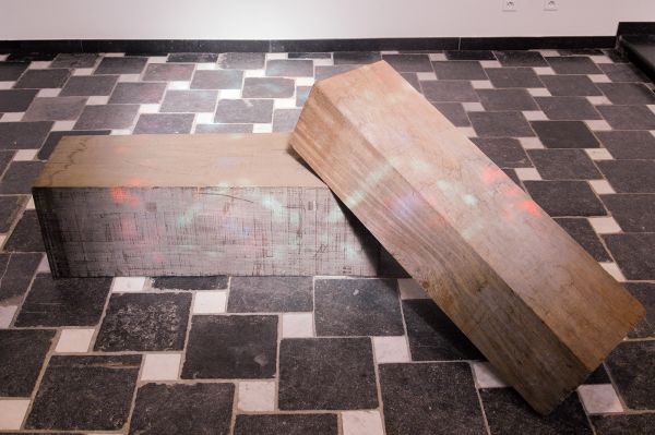 Bernd Lohaus - Ohne Titel - 71x202x90cm, Hout