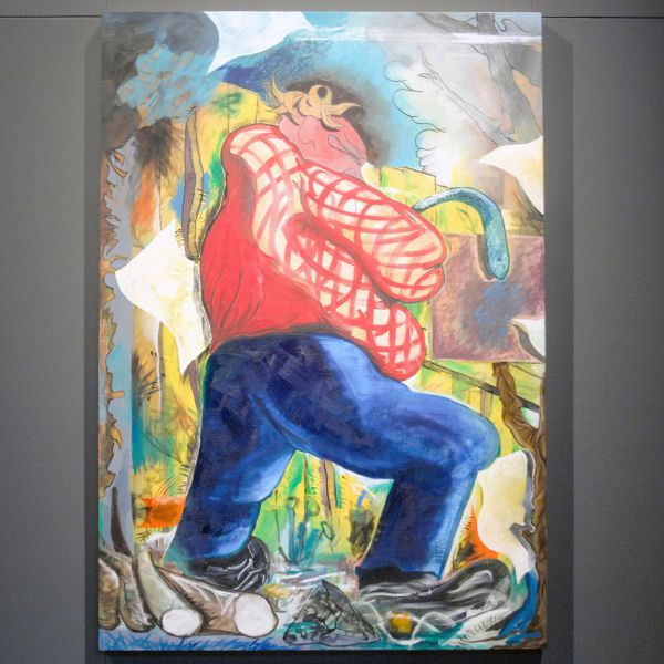 Kim David Bots - Zonder Titel - 122x175cm, Olieverf op doek