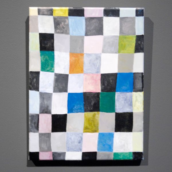 Rosa Johanna - Zonder Titel nr 4 - 40x30cm, Acrylverf op doek