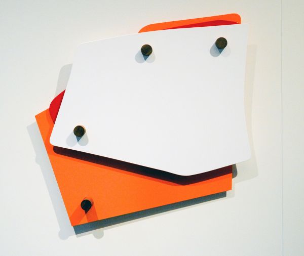 Suzie van Staaveren - Move4 - 90x80cm, Koudgewalst staal, poedercoat en hout