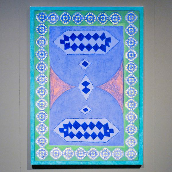 Tessa Chaplin - Zonder Titel - 100x140cm, Olieverf op doek