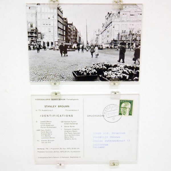 Videogalerie Gerry Schum, TV Ausstellung II, identifications (fragment); stanley brouwn, 1970