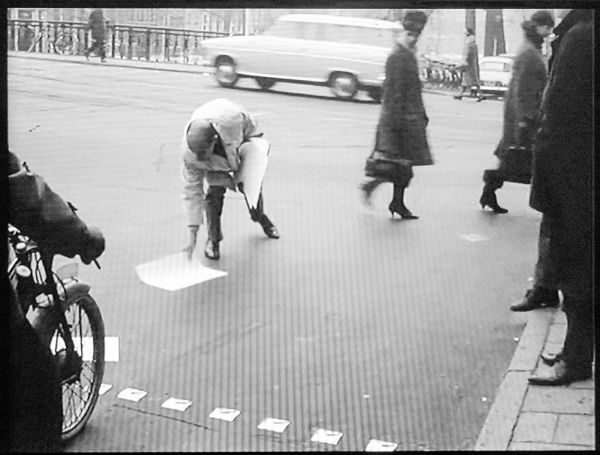 Willem de Ridder, Wim T Schippers - Televisieprogramma met stanley brouwn, 1963