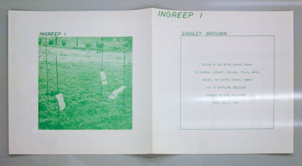 documentatie stanley brouwn