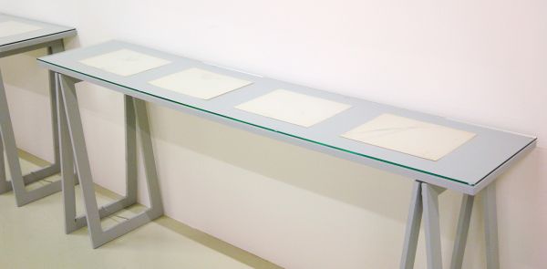 stanley brouwn - steps - Sporen op papier, 1963