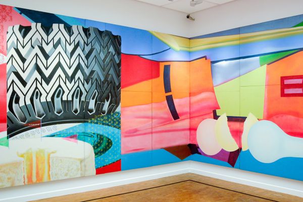 James Rosenquist - F-111 - Olieverf op canvas en aluminium