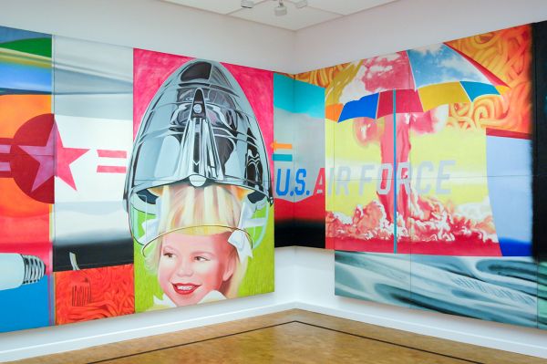 James Rosenquist - F-111 - Olieverf op canvas en aluminium