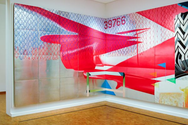 James Rosenquist - F-111 - Olieverf op canvas en aluminium