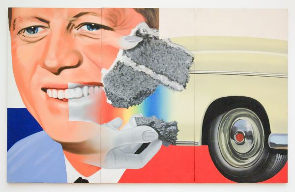 James Rosenquist - President Elect - Olieverf op masoniet