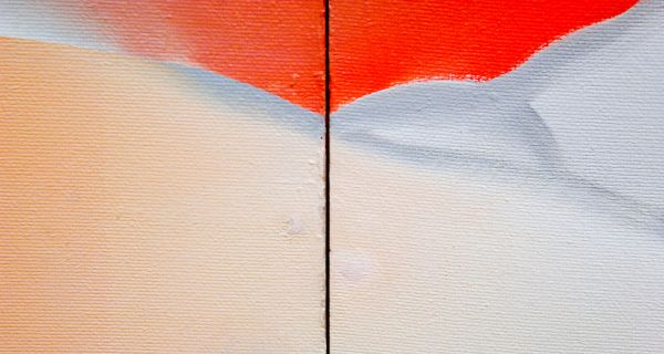 James Rosenquist - President Elect - Olieverf op masoniet (detail)