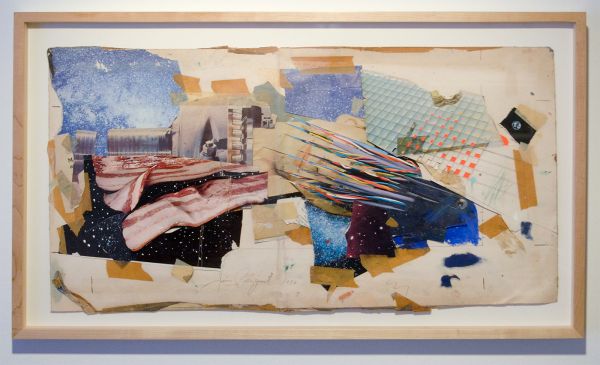 James Rosenquist - Star Thief - Tijdschriftafbeeldingen, en mixed media op papier