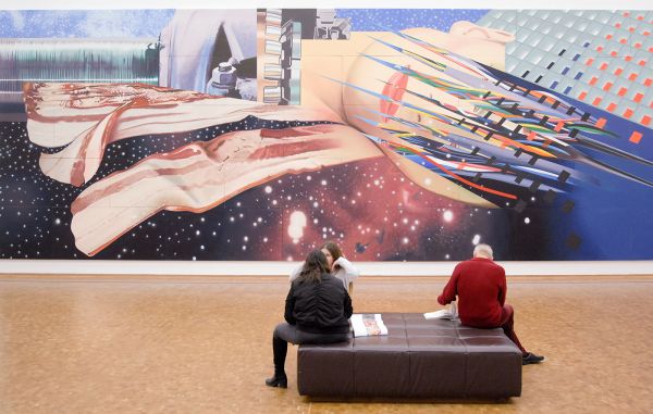 James Rosenquist - Starthief - Olieverf op canvas