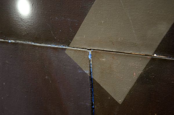 James Rosenquist - Starthief - Olieverf op canvas (detail)