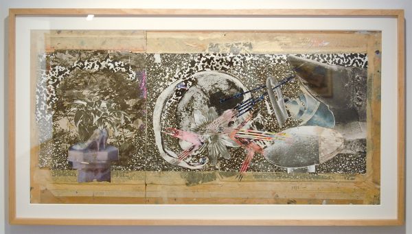 James Rosenquist - Through the Eye of the Needle and Anvil - Fotokopieen, foto's, tijdschriftafbeeldingen, geprint papier en mixed media op multiplex