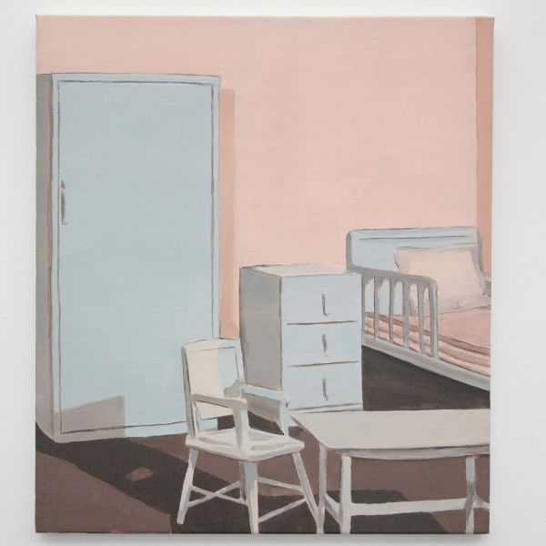 Luc Tuymans - Silent Music - Olieverf op doek