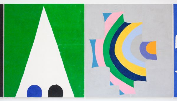 Morgan Betz - Flies on Milk (Road) & (Loop) - Inkt en medium voor houtsnedes en acryl op doek