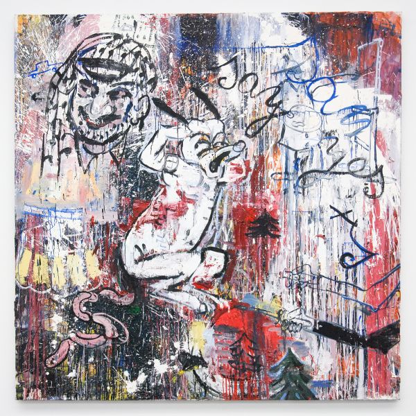 Philippe Vandenberg - Arafat Painting - Olieverf op doek