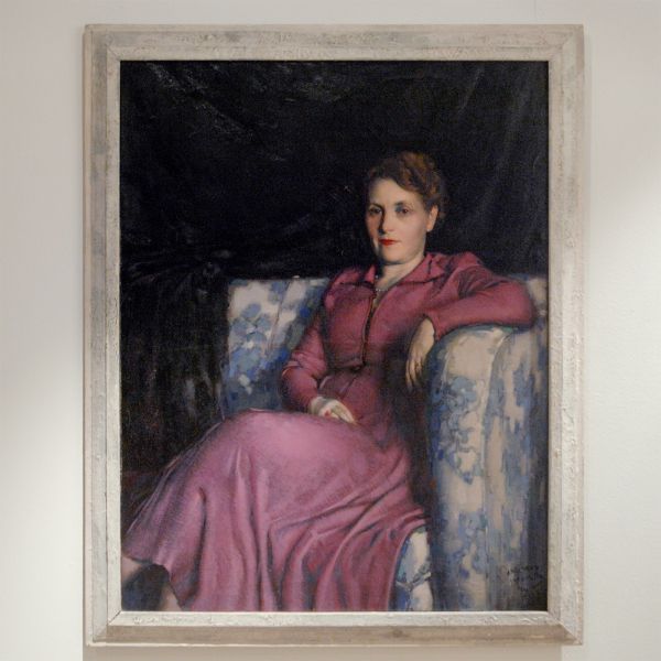 Adriaan Van Der Plas - Nel van der Plas-Hartman - Olieverf op doek