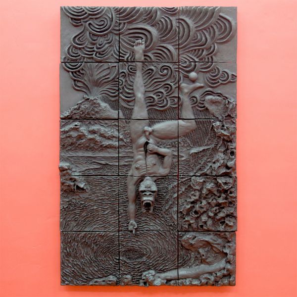 Dodi Espinosa - El Extasis - 172x110x7cm Klei