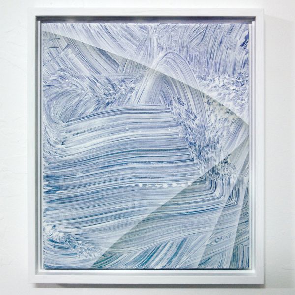 Lieven Hendriks - Silver Linings - 31x26cm Acrylverf op polyester canvas