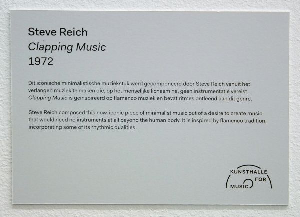 Steve Reich - Clapping Music
