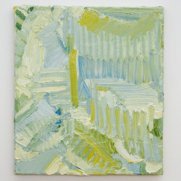 Bettie van Haaster - Nieuwe Letter - 40x35cm Olieverf op doek