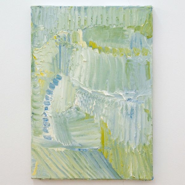 Bettie van Haaster - Zonder Titel - 45x35cm Olieverf op doek