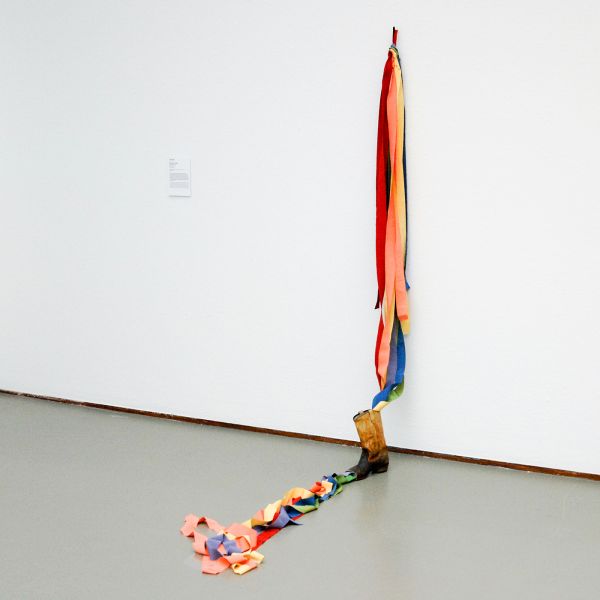 Jim Dine - Rainbow - Leer en textiel