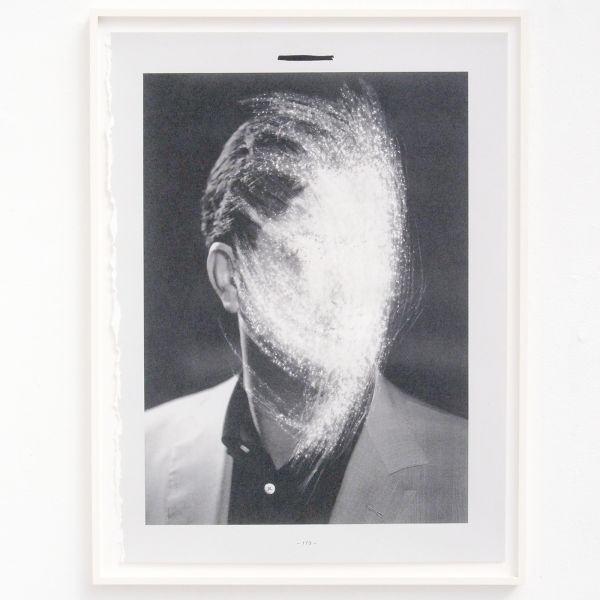 Amie Dicke - X-173-Key - Schuurpapier op print