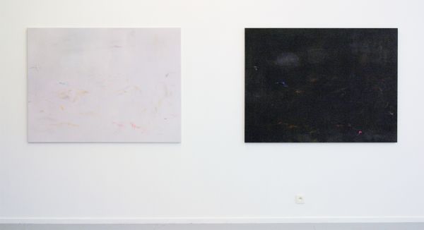 Maaike Schoorel - Self Portrait with Mirror (Light) & (Dark) - 160x120cm Olieverf op canvas