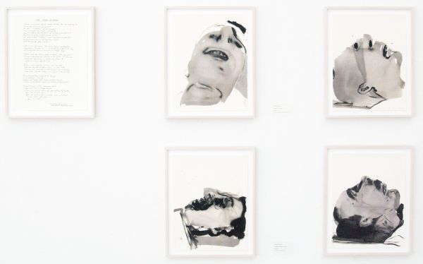 Marlene Dumas - Fog of War - Inkt op papier